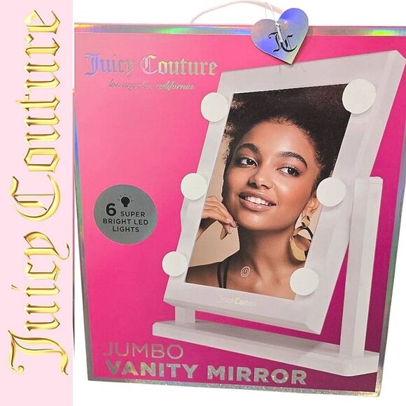 Juicy Couture Home Jumbo Smart Touch LED Vanity Mirror - Picture 1 of 7